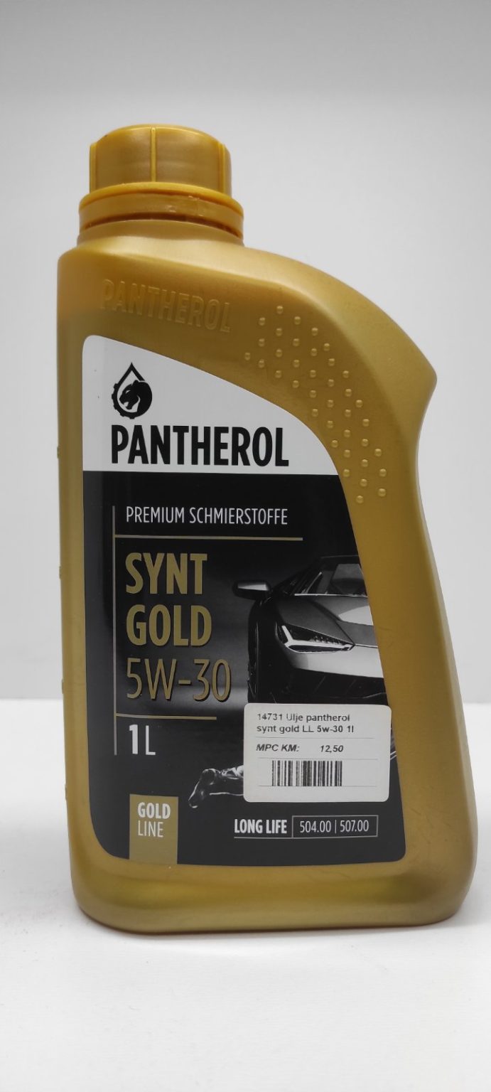 ULJE PANTHEROL SYNT GOLD LL 5w-30 1l