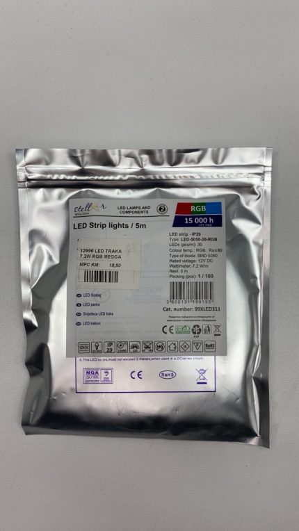 LED TRAKA 7,2W RGB MEGGA