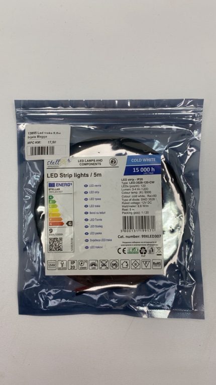 LED TRAKA 9,6W BIJELA MEGGA