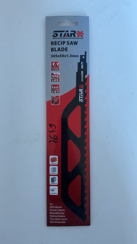 TESTERICA 305x50x1.5mm