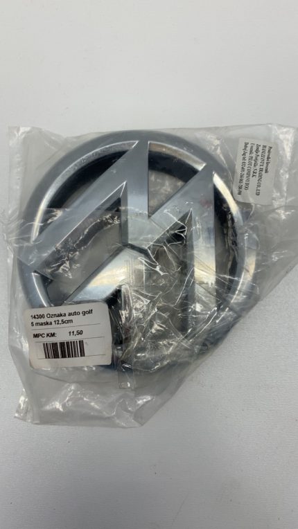 OZNAKA AUTO GOLF 5 maska 12,5cm