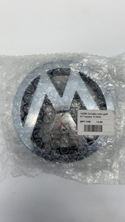 OZNAKA AUTO GOLF 6-7 maska 13,5cm