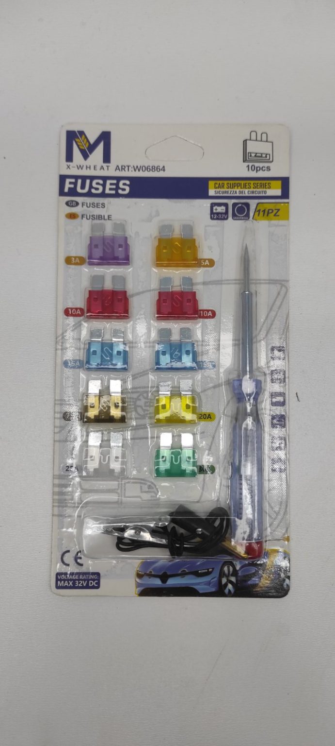 OSIGURAČI + ISPITIVAČI SET