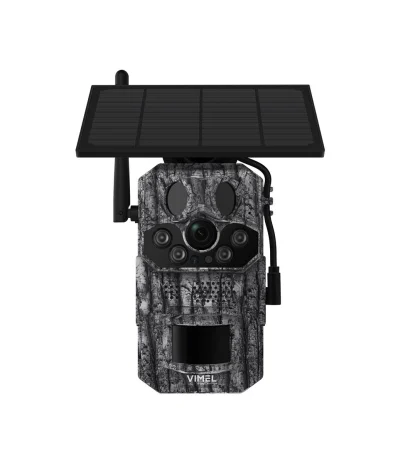 4G Solarna Lovačka Kamera 2K – Trail Kamera sa GPS, Noćnim Vidom i SIM Karticom