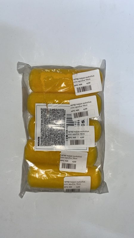 VALJAK MOLTOFLOK MINI SPUŽVA 10cm