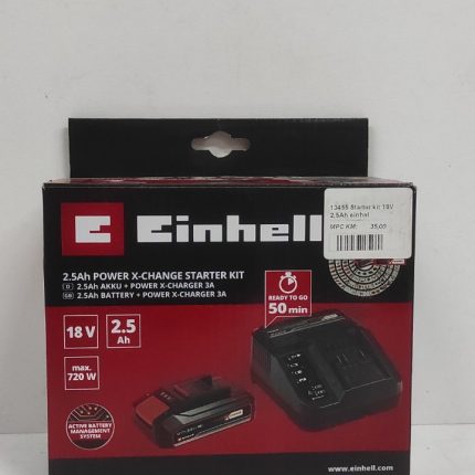 STARTER KIT 18V 2,5Ah EINHELL