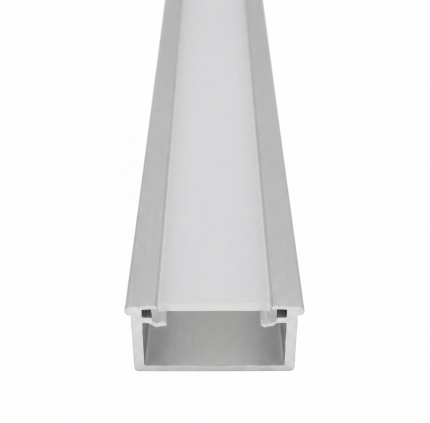 Lajsna za LED traku 15x8x3000 siva