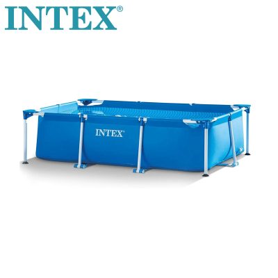 INTEX Pravougaoni bazen sa metalnom konstrukcijom 220 x 150 x 60 cm – Rectangular Frame