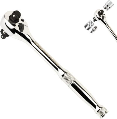 Gidora račna 3u1 1/2" 3/8" 1/4" 72 zuba CR-V gedora